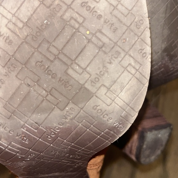 Dolce Vita Fringe Suede Ankle Boots size 7 - Picture 9 of 10